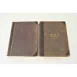 BOAT RACE 1894 & 1895. Photograph album, large 4to, belonging to William Burton Stewart of Brasenose