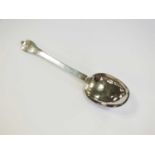 A William III silver trefid spoon