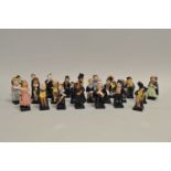 A full set of Royal Doulton Dickens figures