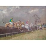 Eric Goddard (British 20th Century), Steeplechase 1970