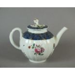 Philip Christian Liverpool teapot and cover, circa 1775