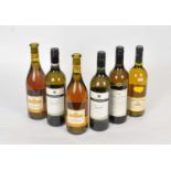 Six bottles of assorted Australian White Wine