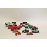 A collection of Bburago and other unboxed diecast model vehicles, together with a boxed First Gear