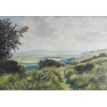 Andrew Dandridge (British Contemporary), Windover Hill from Firle Beacon