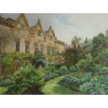 L Sandys Stanyon (British 19th Century), Manor House Garden