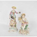 Two 18th century Derby porcelain figures