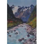 Aston Greathead (1921-2012), Fox Glacier