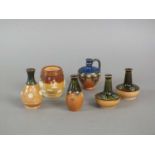 Six Royal Doulton miniatures