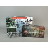 King & Country, a boxed and foam packed model set WS106 (missing Hitler figure) together with