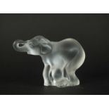 Lalique Crystal 'Elephant'