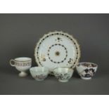 Group of Worcester porcelain, circa 1770-90