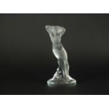 Lalique Crystal reclining nude female figure
