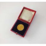 A Queen Victoria Diamond Jubilee 1837-1897 gold medallion
