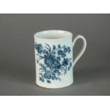 Caughley 'Bouquets' mug, circa 1776-94