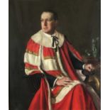 Anthony de Brie, Portrait of Viscount Cross, oil