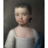 British school, early 18th century, portrait of a young girl