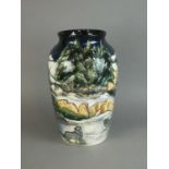 Large Moorcroft 'Isle Royale' vase