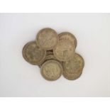 A large collection of British silver, cupro-nickel and bronze coinage