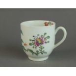 Worcester coffee cup, circa 1770