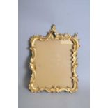 A finely carved and gilded 19th century Florentine type frame,