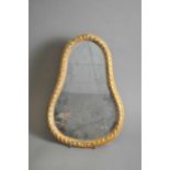 A 19th century gilt framed Pear shaped wall mirror