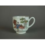 Worcester coffee cup, circa 1762