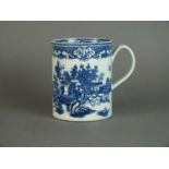 Worcester tankard, circa 1775-85