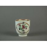 Worcester coffee cup, circa 1775