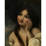 Follower of Sir Joshua Reynolds, portrait, oil
