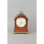 A Regency mahogany cased bracket clock by Handley & Moore, Clerkenwell, London.