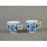 Caughley coffee cup and Chinese prototype
