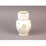 Caughley monogrammed jug, circa 1790