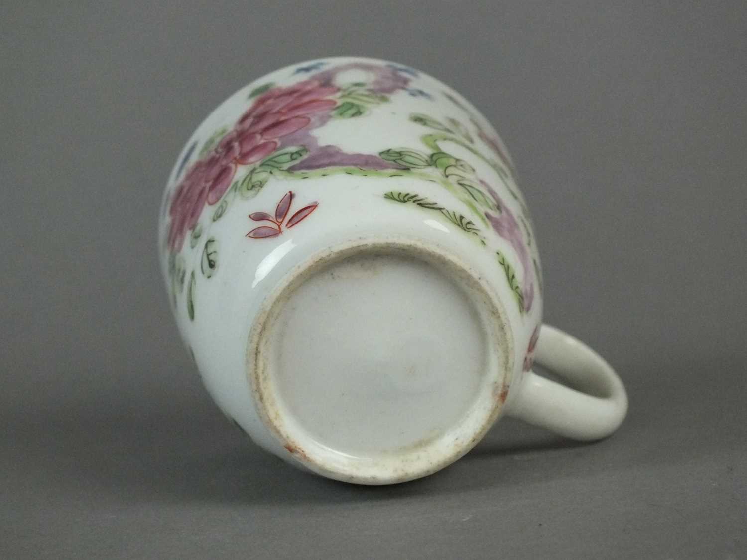 Worcester and Bow coffee cups, 18th century - Image 7 of 8