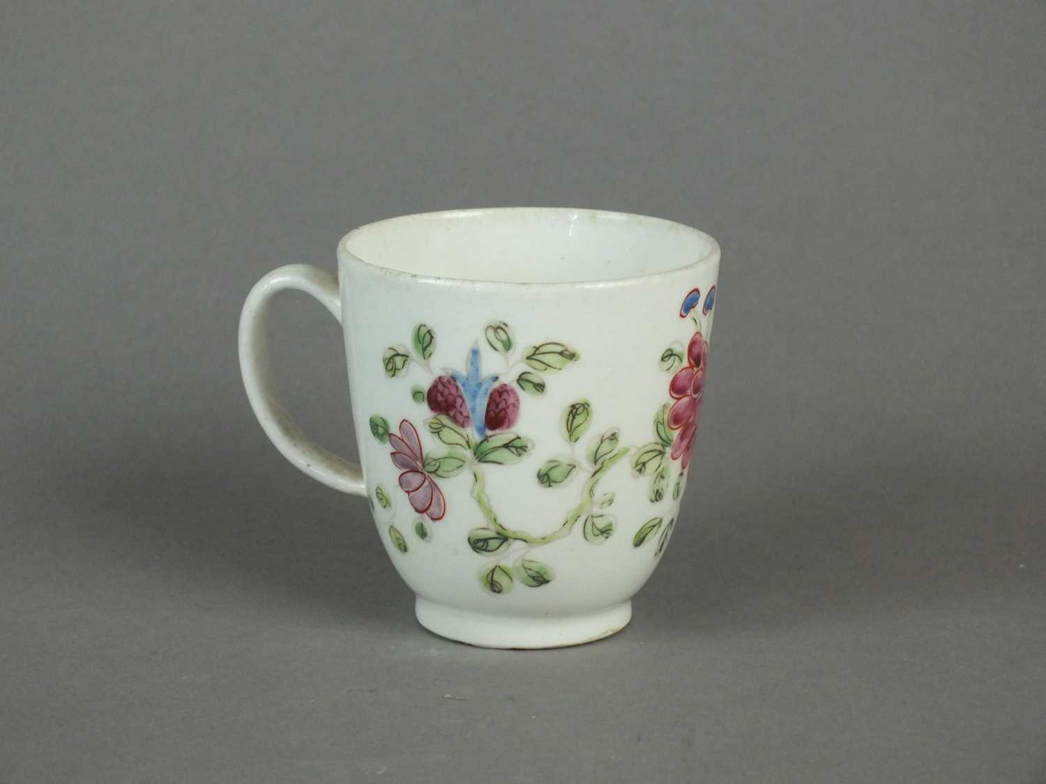 Worcester and Bow coffee cups, 18th century - Image 3 of 8