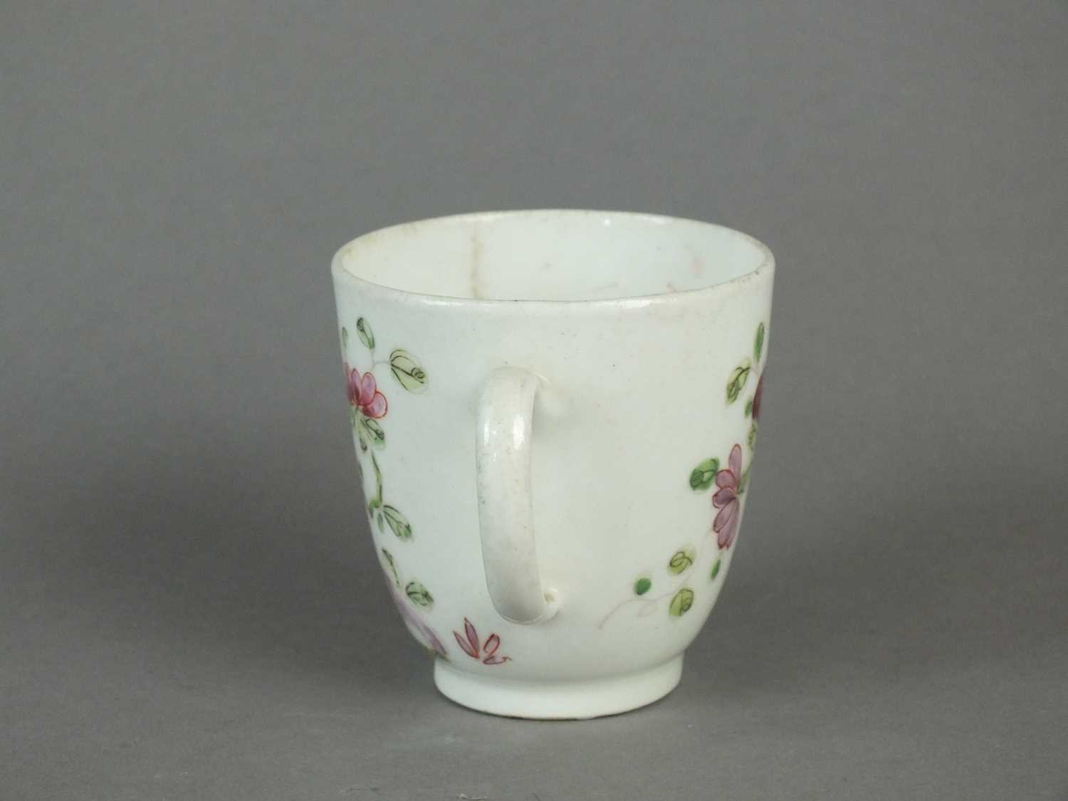 Worcester and Bow coffee cups, 18th century - Image 4 of 8