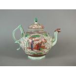 A Seth Pennington Liverpool teapot and cover, circa 1780