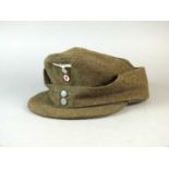 German Third Reich Org. Todt M43 Field/Skip cap