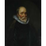 Manner of Van Der Helst (Netherlandish School), Portrait of a Gentleman oil on panel