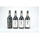 Three bottles of Warre's Vintage Port, 1977, 1983, 1985 and one Delaforce 1982