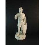 Parian figure of Godfrey de Bouillon