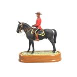 Royal Worcester Royal Canadian Mounted Policeman