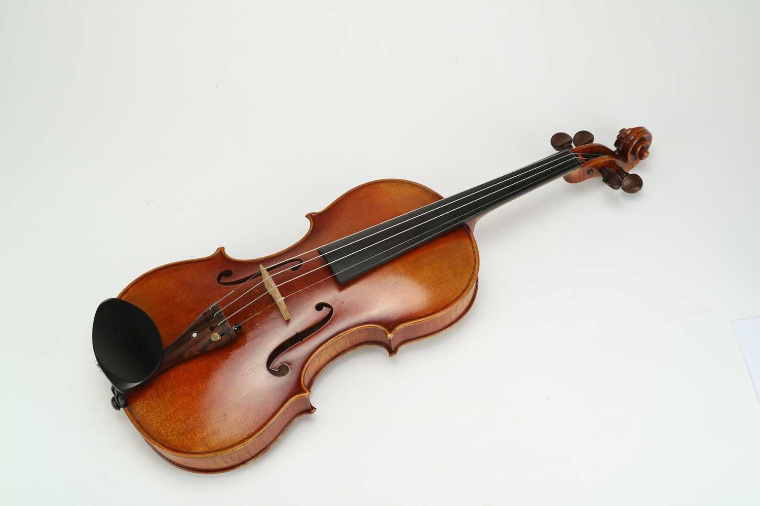 A good violin labelled Joseph Guarnerius, probably German 19th/20th century