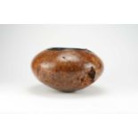 Mike 'Chai' Scott, a large carved burr elm bowl form vessel