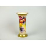 Royal Worcester vase painted by Kitty Blake