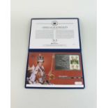 United Kingdom The Queen's Coronation Jubilee 2003 sovereign presentation cover