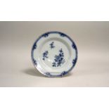 18th century English delft plate