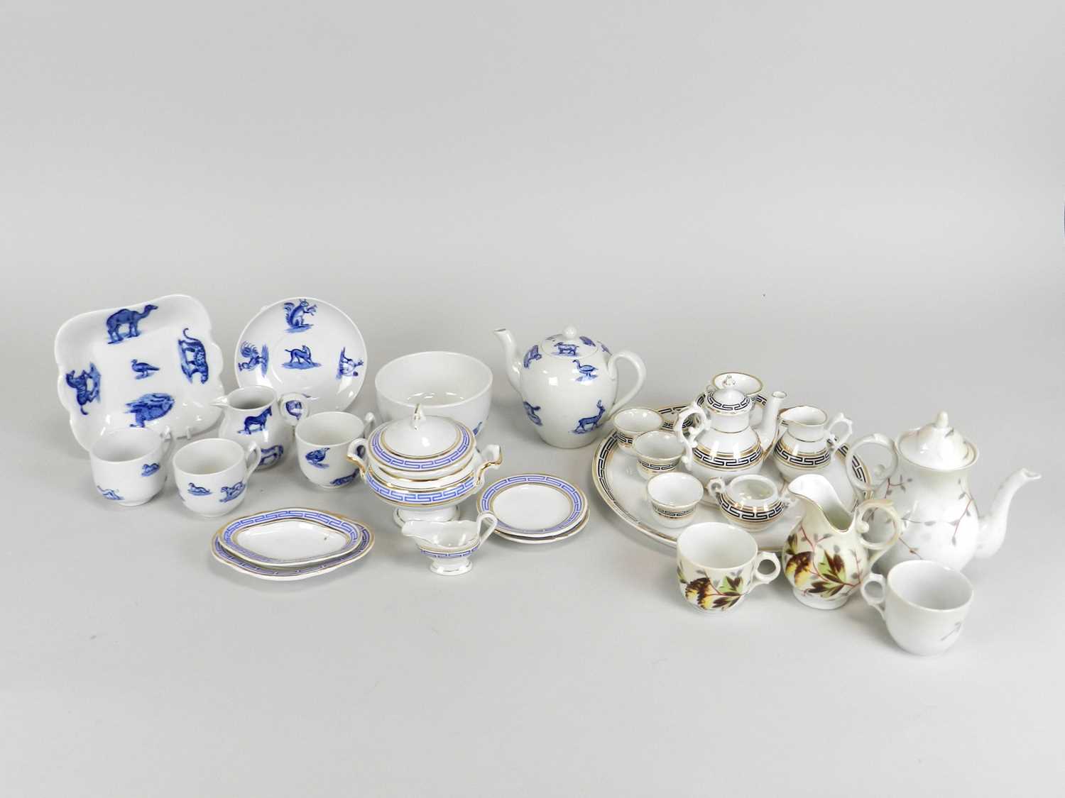 Copeland Spode child's tea service, child's dinner service and two further services