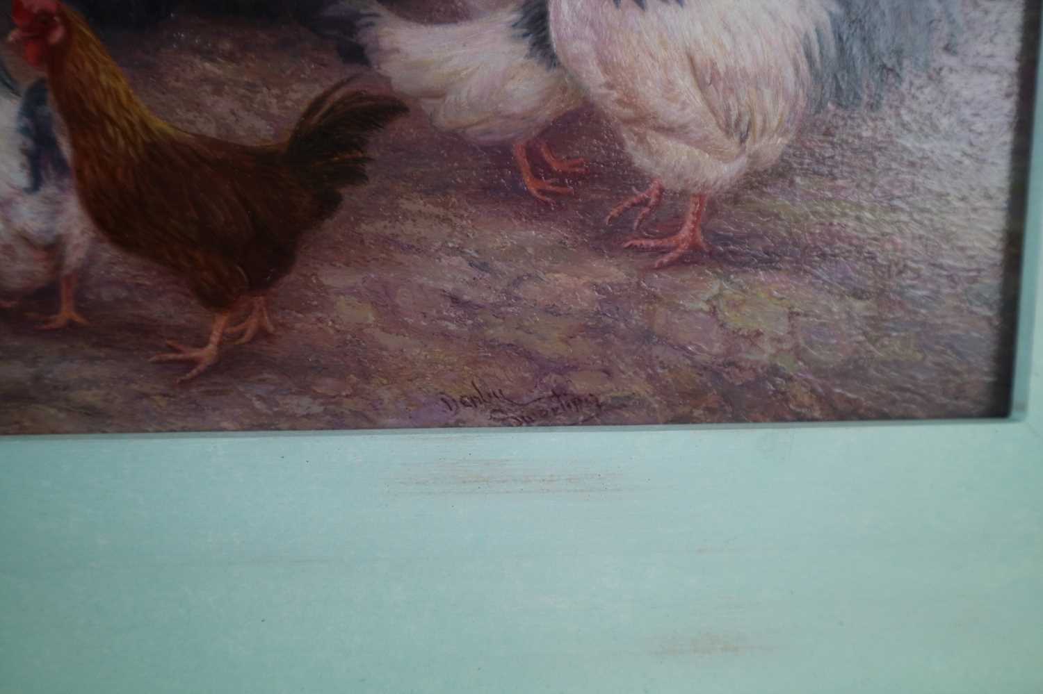 Denby Sweeting (British 1936-2020), Pony and Hens - Image 3 of 3