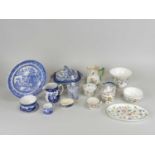 Mixed collection of ceramics and glass