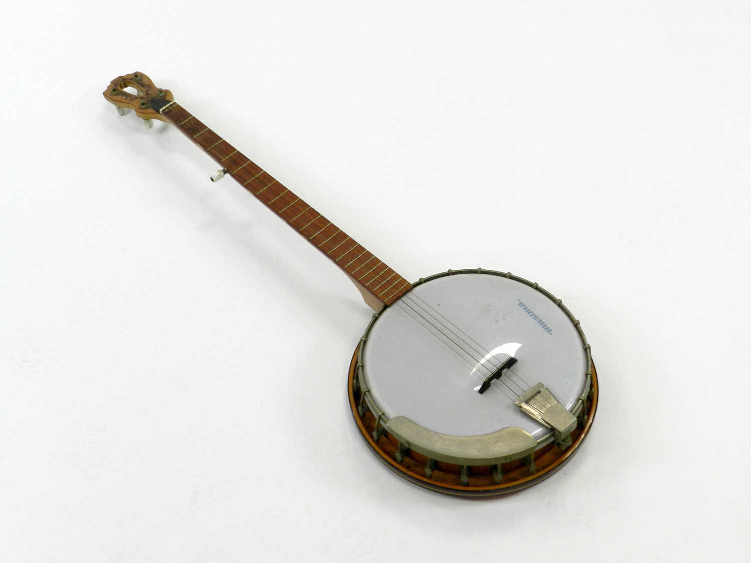 A Musima five-string banjo, 38.5".